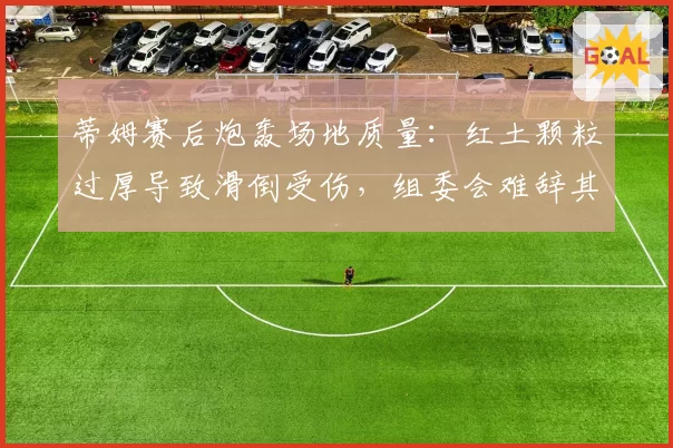 蒂姆赛后炮轰场地质量：红土颗粒过厚导致滑倒受伤，组委会难辞其咎